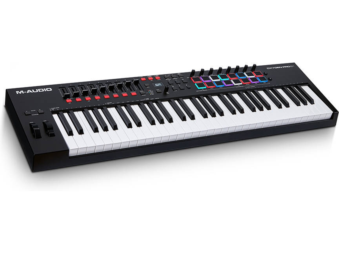 Teclado Maestro M-AUDIO Oxygen Pro 61 (61 Teclas)