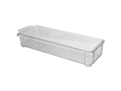 Contenedor De Almacenamiento Transparente De Gran Capacidad Con Tapa, Plástico Apto Para Alimentos, Multiusos Para Despensa Y Baño.