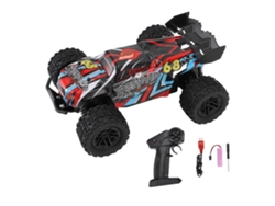 2026-coche De Control Remoto Off Road 2.4g Alto Velocidad Derrape Realístico Eléctrico Rojo