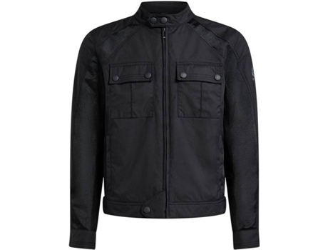 Abrigo para Hombre BELSTAFF Temple Negro para Motociclismo (S)