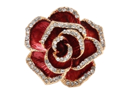 Reloj De Pulsera De Cuarzo Para Mujer Con Correa De Aleación Y Esfera Floral (correa Plateada, Esfera Negra).