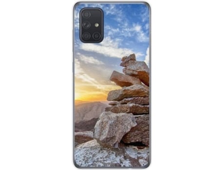 Carcasa Samsung Galaxy A71 TUMUNDOSMARTPHONE Dibujos Multicolor