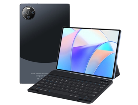 Tablet VANWIN Pad 6 Air Teclado Bluetooth Funda de Piel Bolígrafo 10.1'' 64 GB 4 GB RAM Wi-Fi 4G Negro