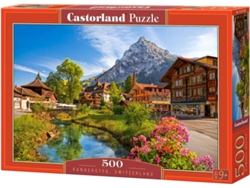 Puzzle CASTORLAND Kandersteg, Switzerland (500 Piezas)