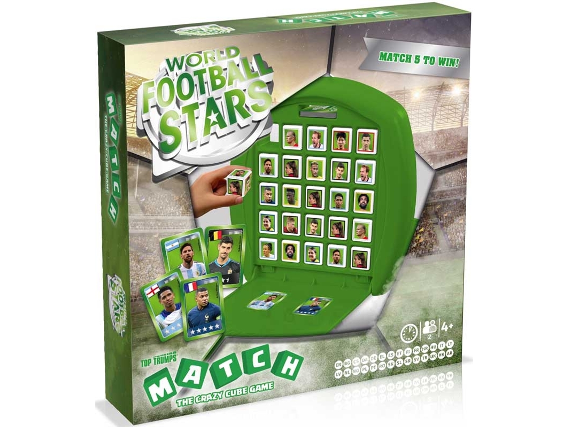 Juego de movimientos ganadores, Partido Top Trumps, Juego de fútbol World Football Stars