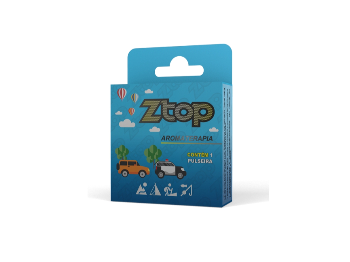 Pulsera Aromatizada Anti Mosquitos ZTOP Kids Azul