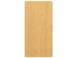 Tablero de mesa de bambú Dkd de 50 x 100 x 1,5 cm para decoración del hogar