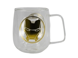 Disney TAZA DE CRISTAL DE DOBLE PARED 290 ML MARVEL YOUNG ADULT