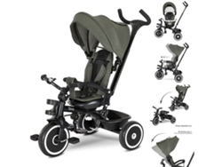 Triciclo Evolutivo Tino De Lorelli Con Asiento Giratorio Y Respaldo Reclinable - Green