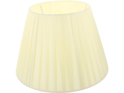 Lámpara de mesa rústica de tela para dormitorio o sala de estar, teñida de negro. SFUSHOS