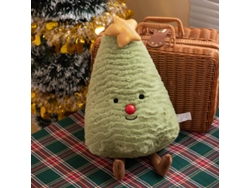 (árbol De Navidad Colorido, Verde Hierba 20 Cm) Peluche, Almohada, Muñeco, Decoración
