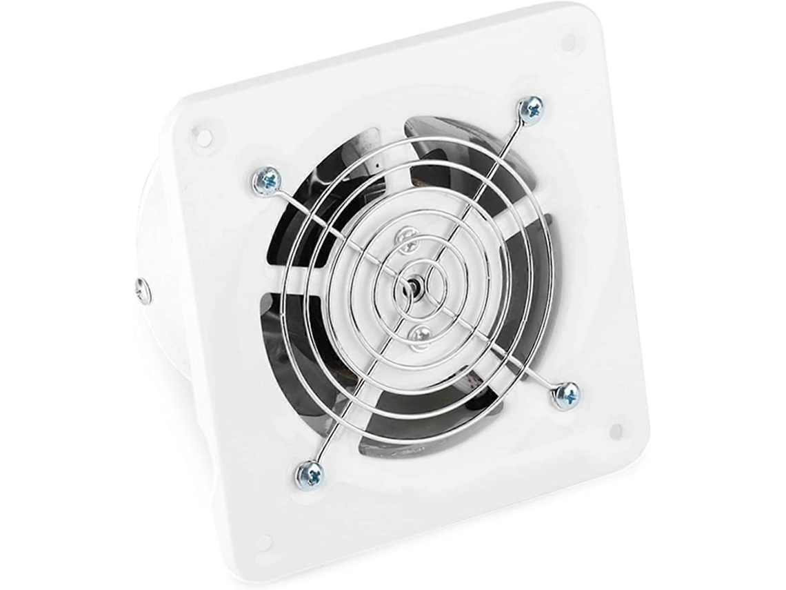 Ventilador extractor en línea de 4 pulgadas, bajo nivel de ruido, 25 W, montaje en conducto, montaje en pared