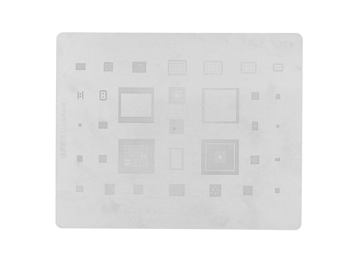 2026velora-plantilla De Reball Bga De Acero Inoxidable Para Samsung S7 G9300 9350 9308 Tinning Rápido