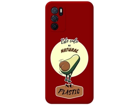 Carcasa Oppo A16 / A16s TUMUNDOSMARTPHONE Natural No Plastic Rojo