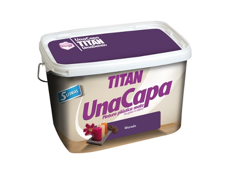 Pintura Plastica Mate Una Capa TITAN