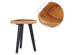 Mesa de Centro de Apoyo 40X45 Cm Madera de Teca Maciza