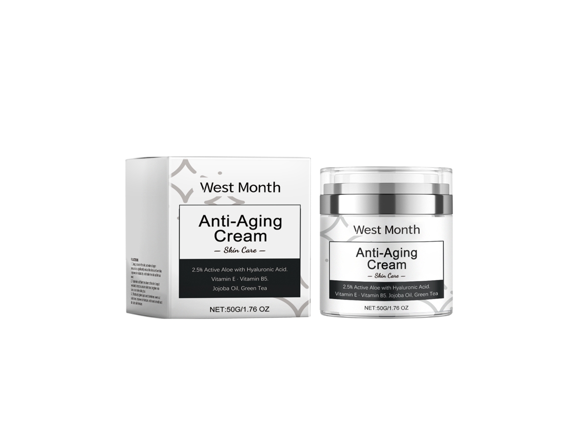 Crema hidratante antiedad con efecto antiedad