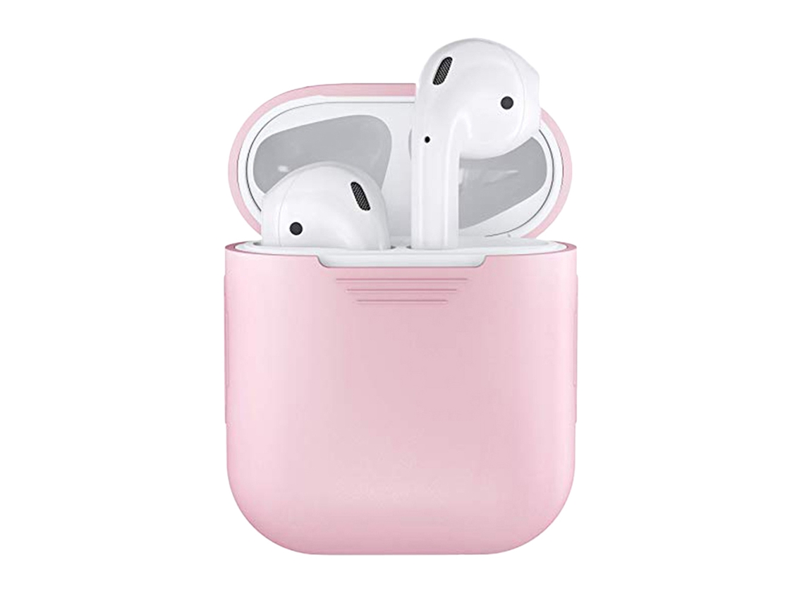 Caja Para Auriculares Bluetooth, De Almacenamiento Y Resistente A Impactos, Yuexinghui Funda Para Airpods Rosa 1 Pieza