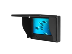 Sonda de pesca con pantalla IPS de 4,3 pulgadas, cámara de pesca de 2000 cd, IP68, 15 m, enchufe británico.
