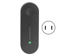 Purificador De Ar De Íons Negativos Silencioso Remoção De Odores Formaldeído Pm2.5 Plug And Play Preto Us