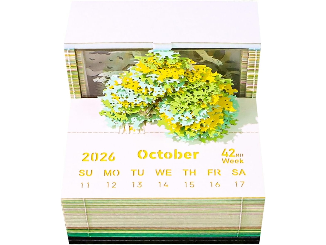 Calendario Recargable De 2026 Con Iluminación Led Suave Y Luces Integradas.
