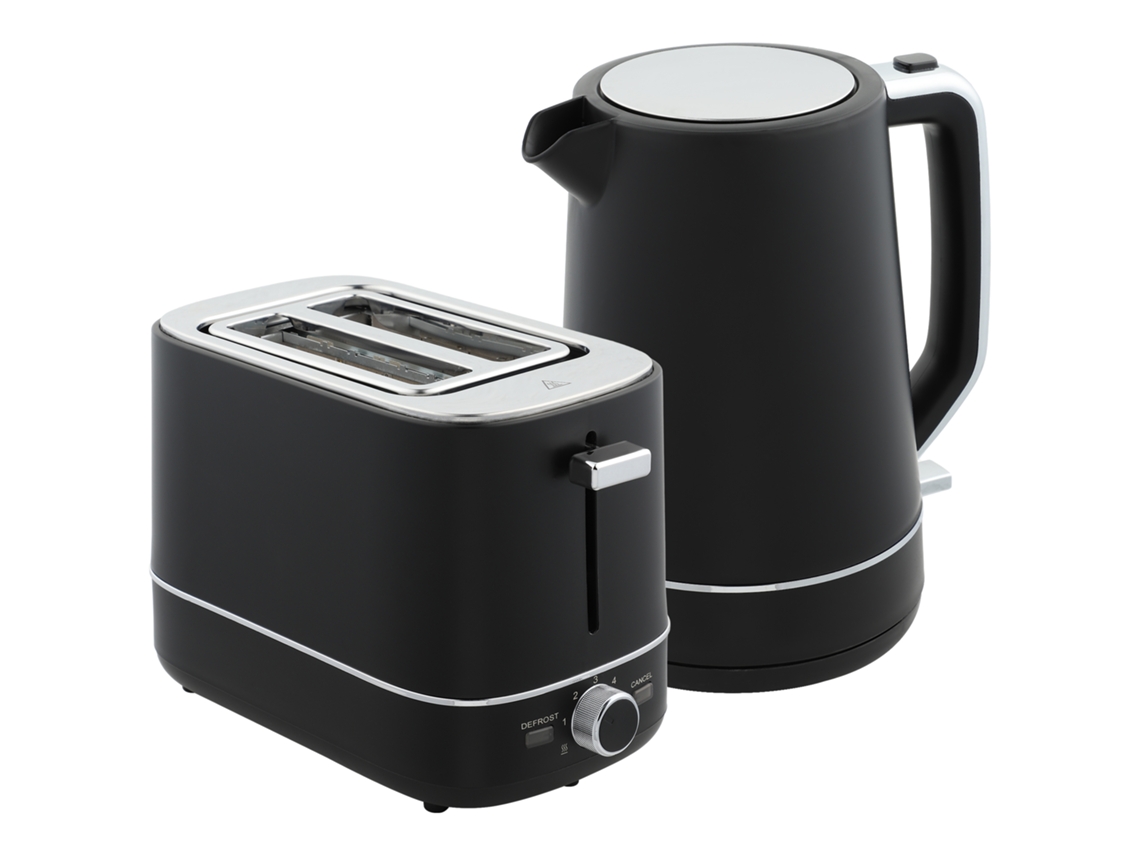 Set Hervidor 1,7l 2200w Y Tostadora 2 Rebanadas