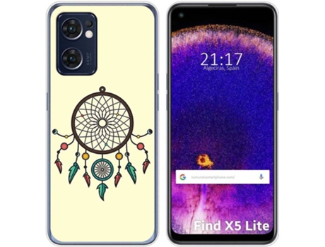 Carcasa Oppo Find X5 Lite 5G TUMUNDOSMARTPHONE Dibujos Atrapasueños Multicolor