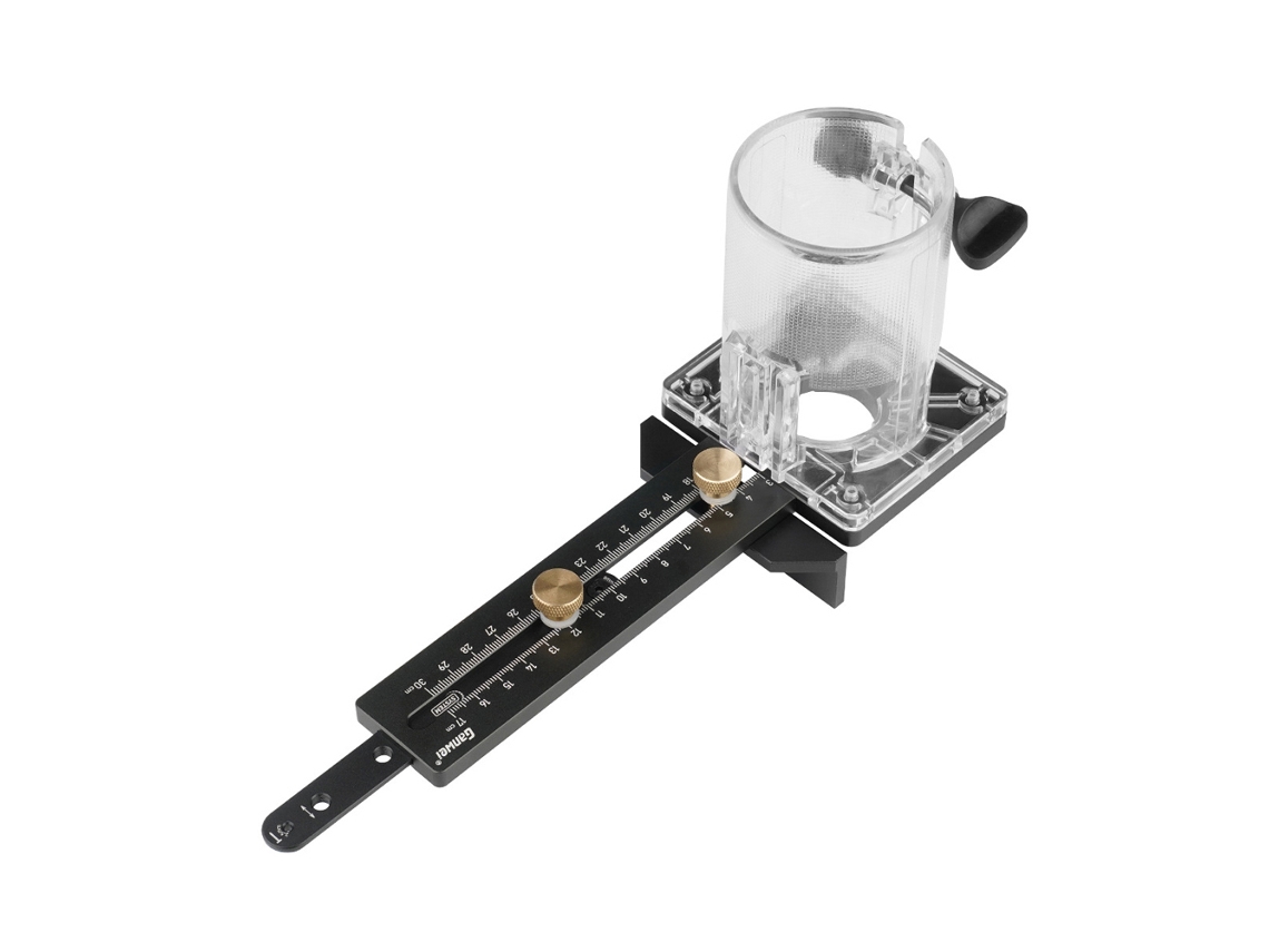Recortadora Eléctrica Para Carpintería Con Plantilla De Corte Circular, Base De Ranurado Recto, 65 Mm