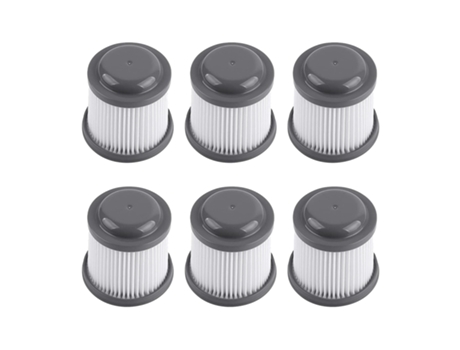 Paquete de 6 filtros de repuesto al vacío para filtro y piezas de repuesto Black Decker Pvf110, filtro de elementos filtrantes
