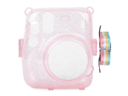 NEVEANCE Funda Protectora de PVC para Cámara Instantánea Mini11, a Prueba de Caídas y Arañazos, Color Rosa