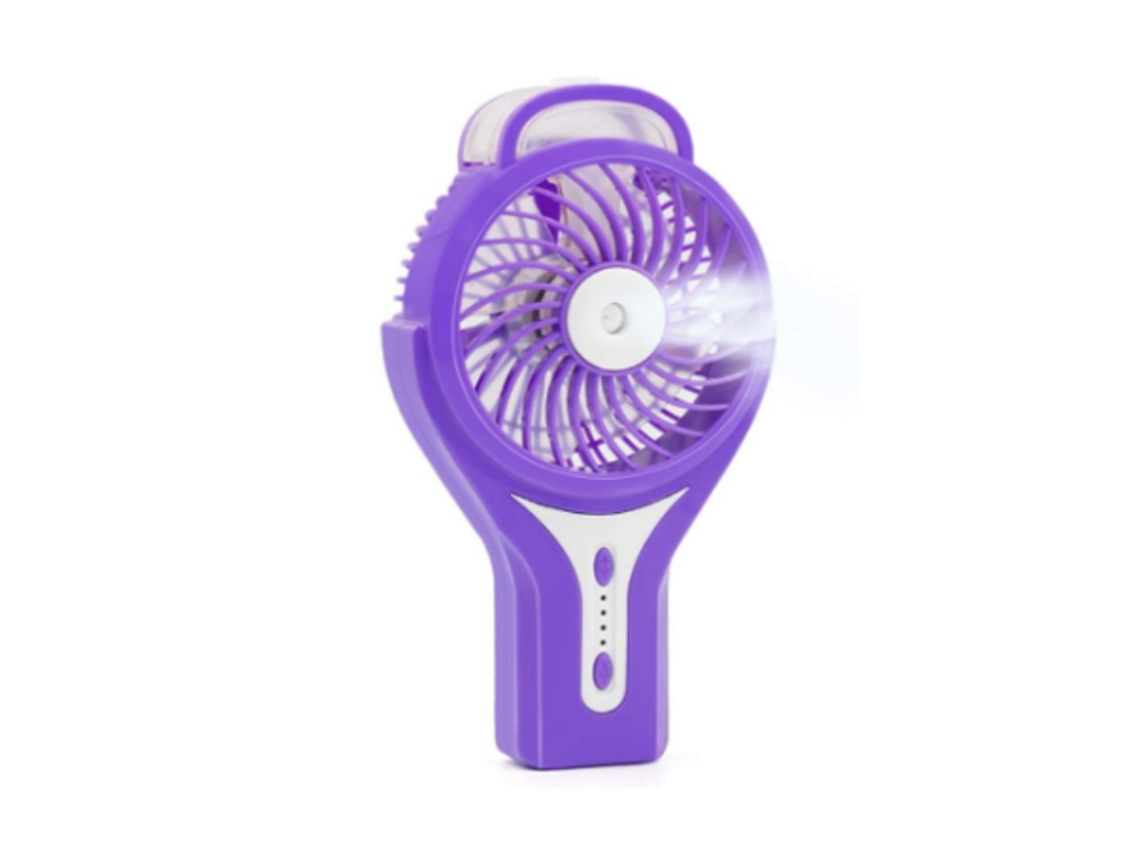 Ventilador Portátil YIZHOOD Fans467 Púrpura