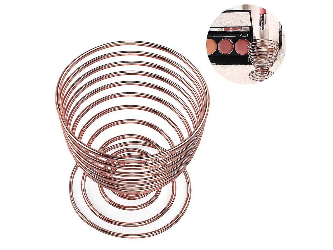 Soporte Para Esponjas De Maquillaje, Escurridor De Esponjas De Polvos, Base Redonda De Acero Al Carbono, Portátil Y Reutilizable.