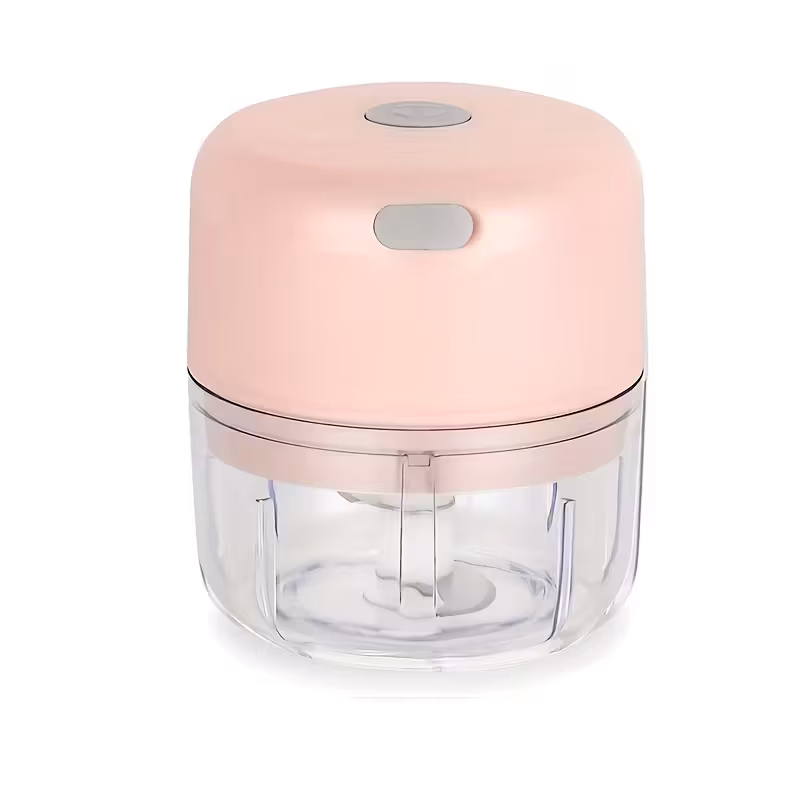 Mini picadora y procesadora con recipiente de 100 ml de doble capacidad para facilitar la limpieza y el almacenamiento. Stelasplen (con función de ajo).