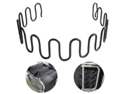 Kit de repuestos para reparación de sofás con clip de acero ondulado de 45 cm para muebles de interior.