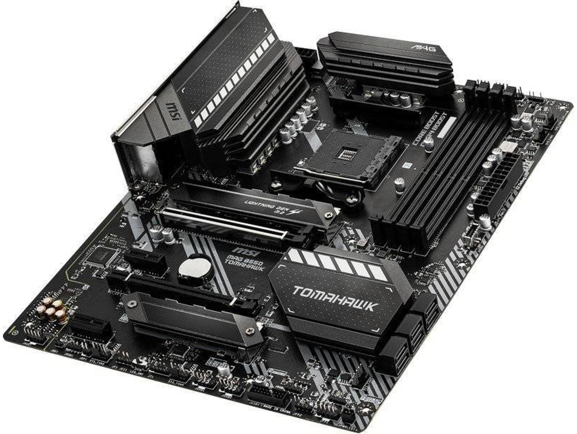 Placa Base MSI MAG B550 TOMAHAWK (Socket AM4 - AMD B550 - ATX)