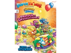 Libro De Stickers Superthings Guardians Of Kazoom - España - Parque De Destrucciones de Ediba