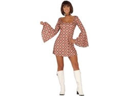Disfraz de Mujer DISFRAZZES Disco A Rombos Años 70 (Talla: L)