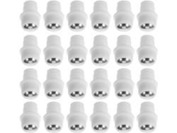 Embouts à Bille En Acier Inoxydable Para Huiles Esencialles 50 Pièces Mini Roll, On Recargable...