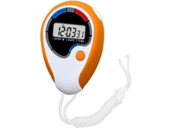 Classique Numérique Cronógrafo Lcd Portátil Cronómetro Deportivo Minuterie Avec Ficelle (naranja)