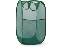 Cesta De Ropa Plegable Y Desmontable Cuenta Con Asa Y Bolsillo Lateral. Es Fácil De Transportar Y Resulta Ideal Para Trasteros O Dormitorios