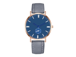 Reloj De Pulsera Analógico Para Hombre Con Correa De Piel Sintética - Estilo Moderno Y Sencillo