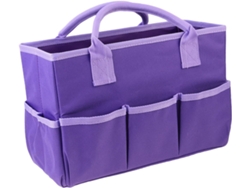 Neceser Multifuncional Morado Para Material Didáctico: Compacto Y Ligero.