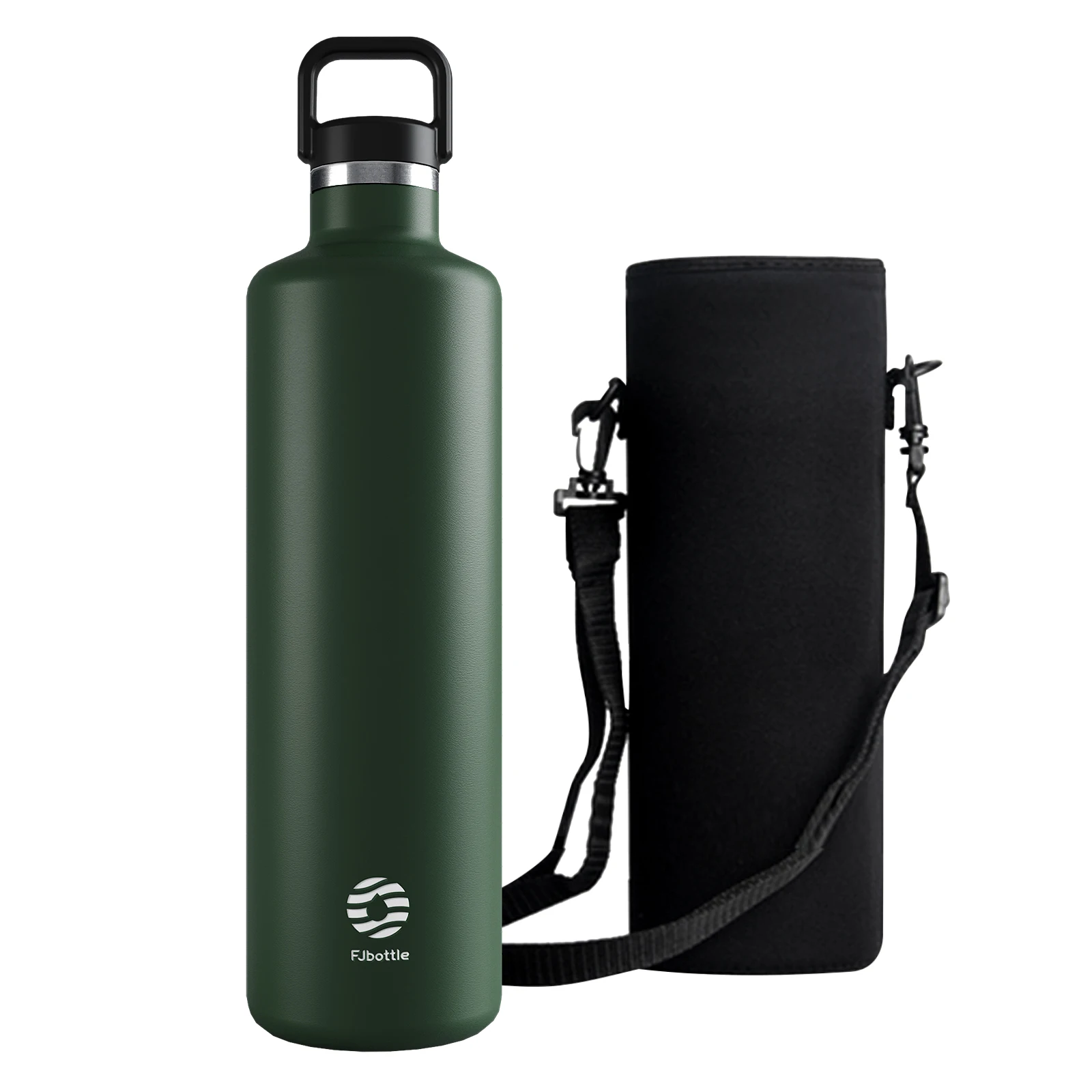 Termo De Acero Inoxidable De Gran Capacidad (verde, 1750 Ml)
