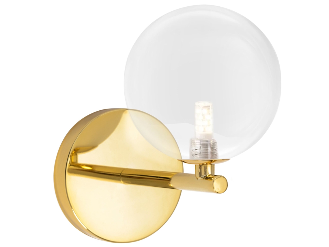 Lámpara De Pared Rea App1161-1w Gold