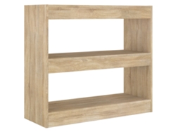 Estantería/separador 80x30x72 cm color Roble Sonoma MAISON EXCLUSIVE