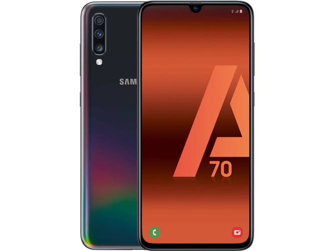 Smartphone SAMSUNG Galaxy A70 (6.7'' - 6 GB - 128 GB - Negro)