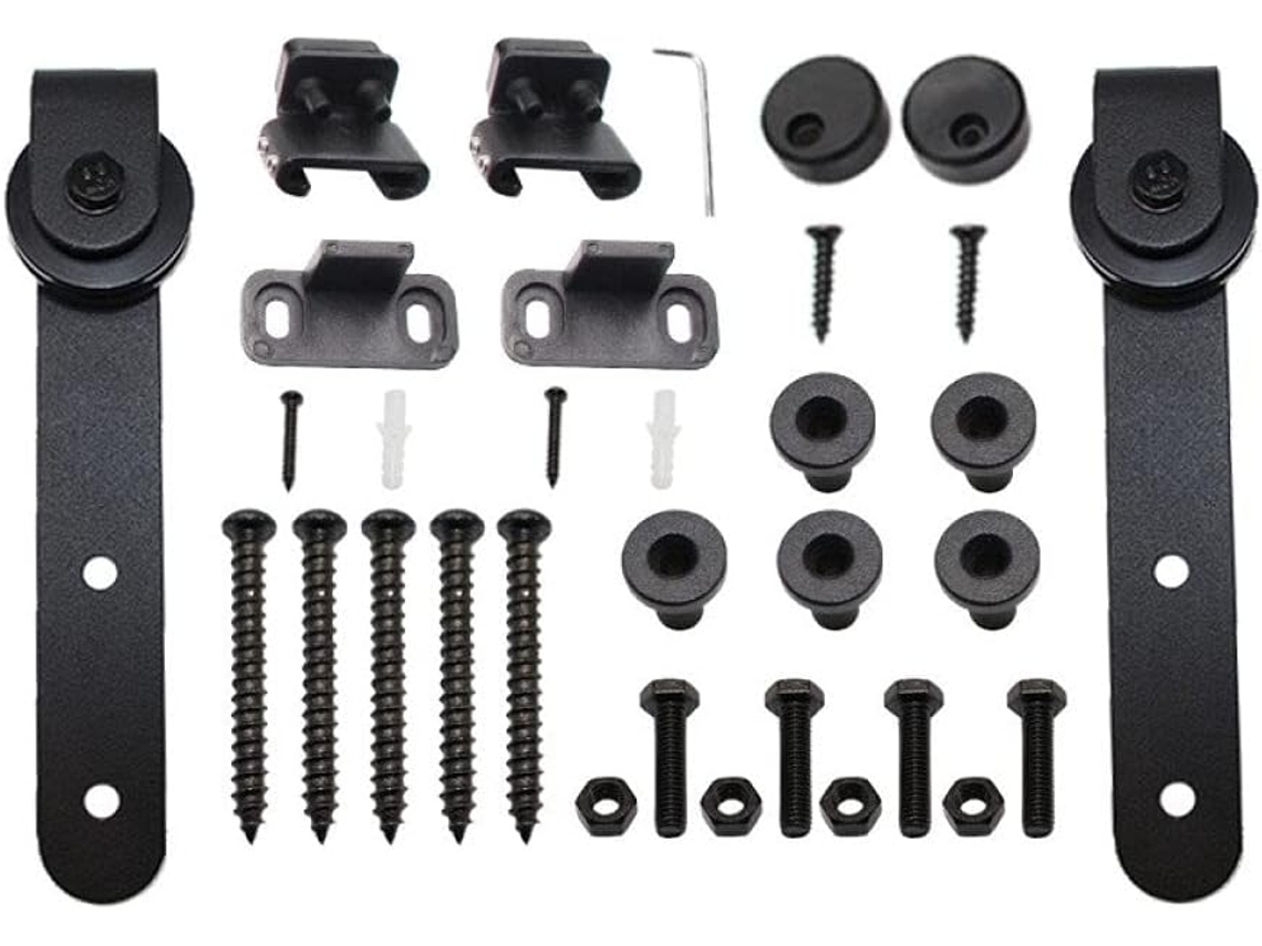Kit De Rieles Para Mini Puertas Corredizas De Granero Para Herrajes Deslizantes Para no Está Claro