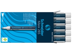 Rotulador Permanente Schneider 10 Schneider Blanco 265