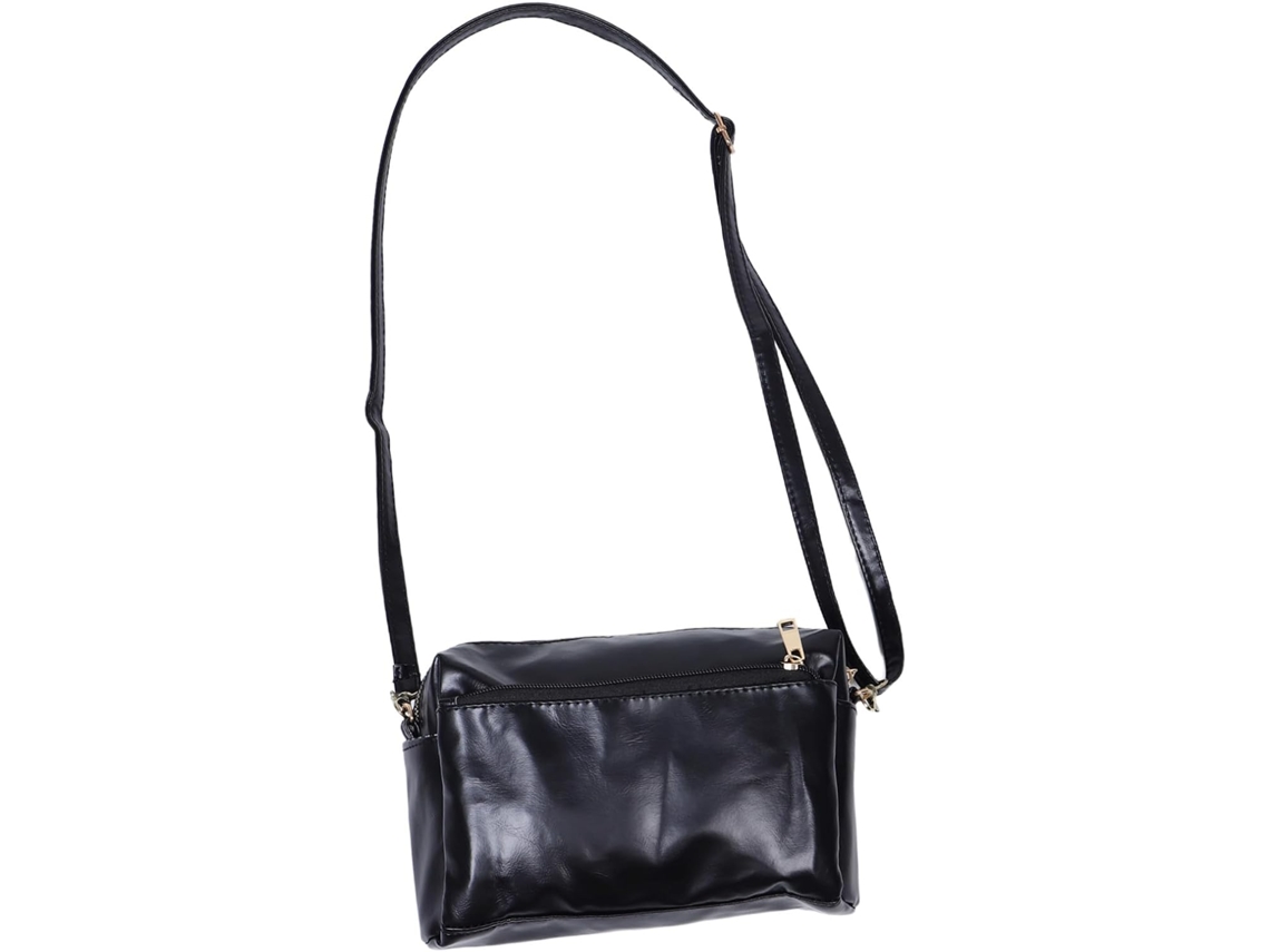 Mini Bolsa De Ombro Feminina Em Pu, Bolsa Transversal Pequena Com Alça Ajustável, Carteira Para Passeios
