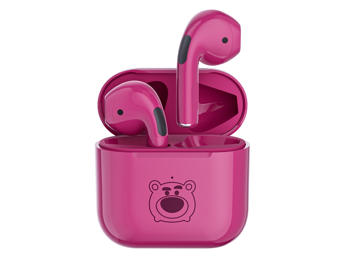 Auriculares Bluetooth True Wireless TRUMSEN Micrófono intrauditivo Pro4 Rose Red